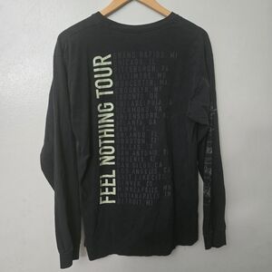 The Plot In You Feel Nothing Tour American Band Shirt Metalcore Large *read*